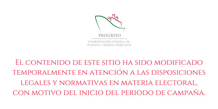 En t�rminos de lo dispuesto por el art�culo 41 de la Constituci�n Pol�tica de los Estados Unidos Mexicanos, durante el tiempo que comprendan las campa�as electorales y hasta la conclusi�n de la jornada comicial, debe suspenderse la difusi�n en los medios de comunicaci�n social de toda propaganda gubernamental. Por ello, del 30 de marzo al 1 de julio de 2012, inclusive, se suspender� el acceso a las secciones de este portal de Internet que contienen difusi�n de programas, acciones, obras o logros de gobierno.