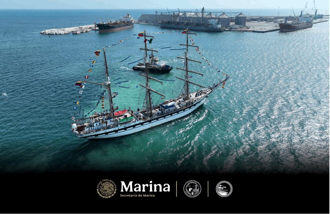 Puerto Progreso recibe la visita del Buque Escuela “Simón Bolívar” de la Armada de Venezuela Puerto Progreso recibe la visita del Buque Escuela “Simón Bolívar” de la Armada de Venezuela